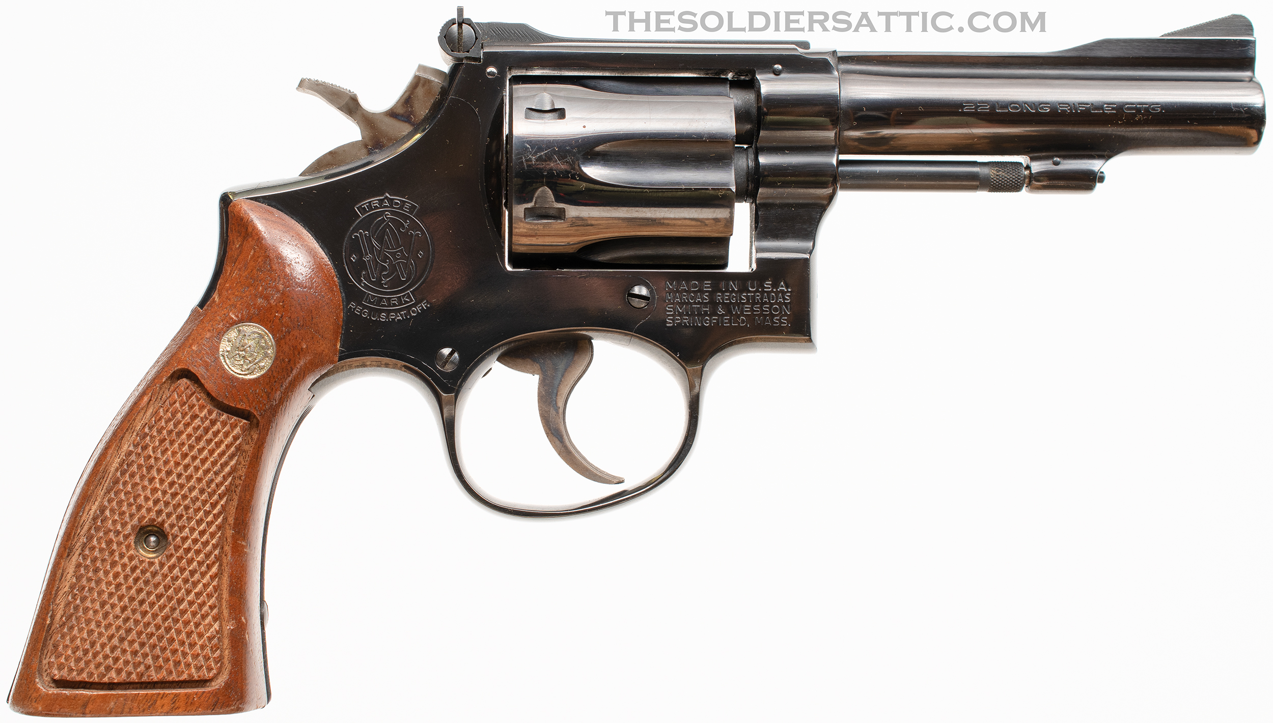 Smith and Wesson Model 18-3 K-22 Combat Masterpiece - The
