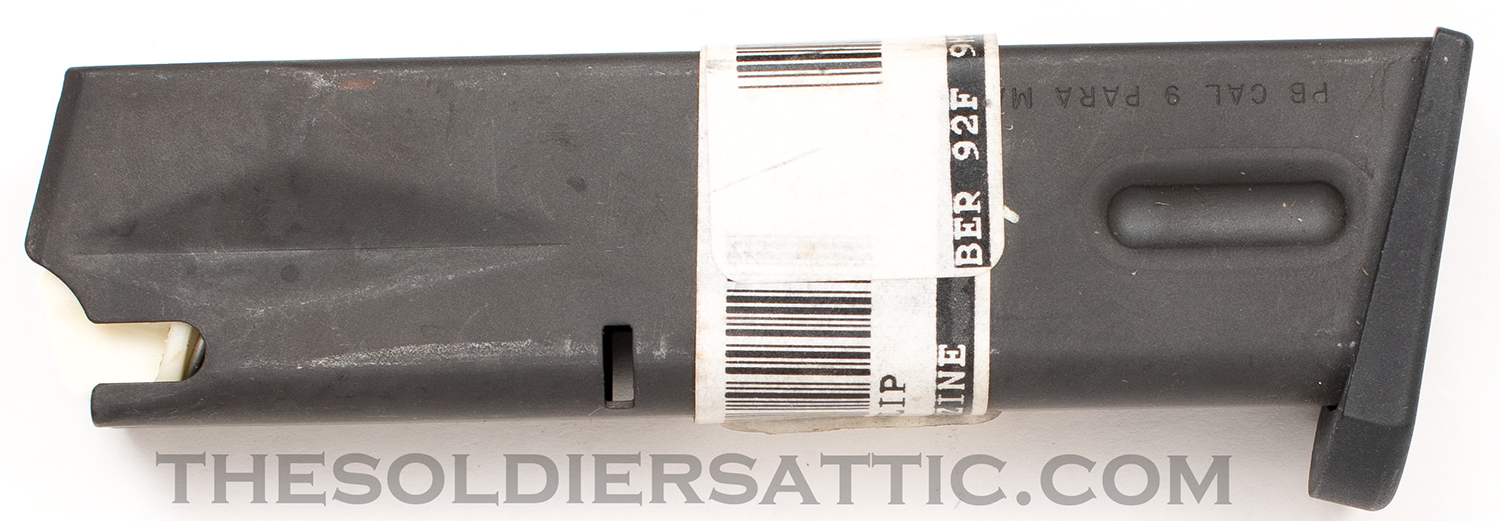 Beretta Model 92F Factory Magazine, 9mm, 15-round Beretta Model 92F Factory Magazine, 9mm, 15-round
