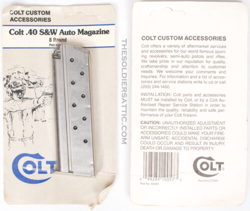 Colt 40 S&W Magazine, 8-Round