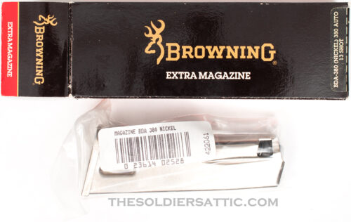Browning BDA 380 Nickel Factory Magazine w/Box