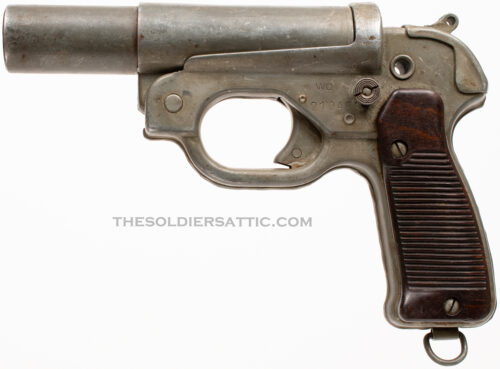 German WWII LP42 Flare Pistol, w/Holster