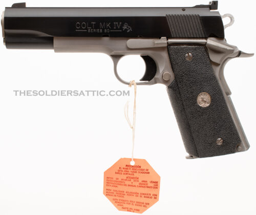 Colt Mark IV Series 80 Combat Elite Pistol, .38 Super w/box