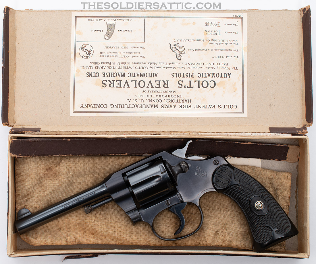 Colt Police Positive 32 Revolver, Pre-War w/Box