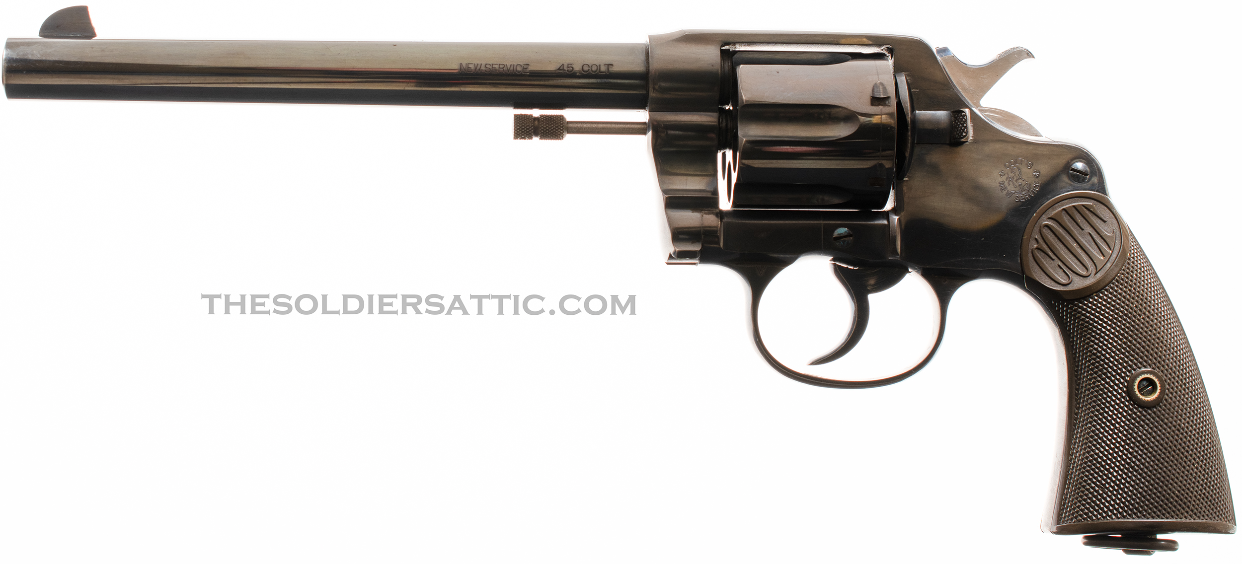 Colt New Service Model Revolver, 45 COLT